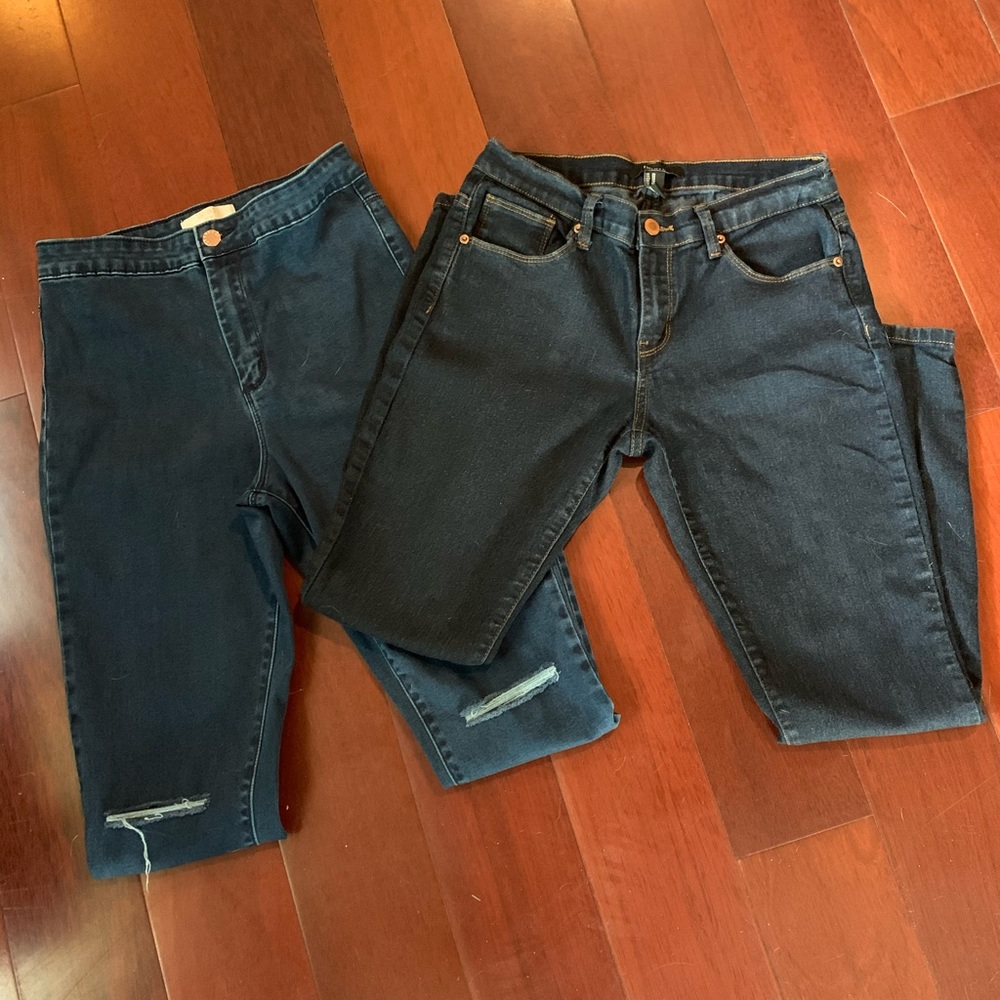 Pair of Forever 21 jeans